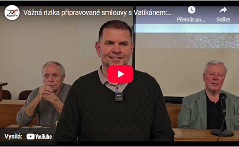 Vážná rizika připravované smlouvy s Vatikánem: Ladislav Koubek 28.4.2025(youtube.com)